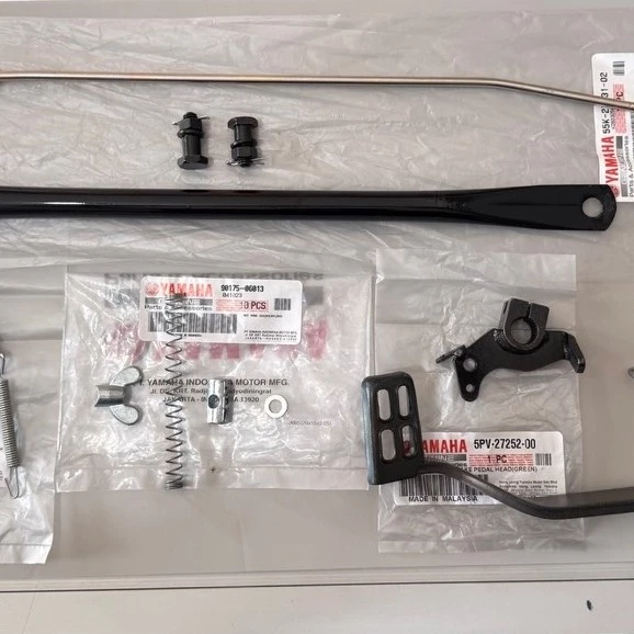 Yamaha RXZ Brake Rod Set