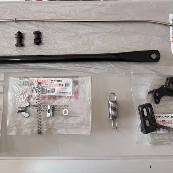 Yamaha RXZ Brake Rod Set